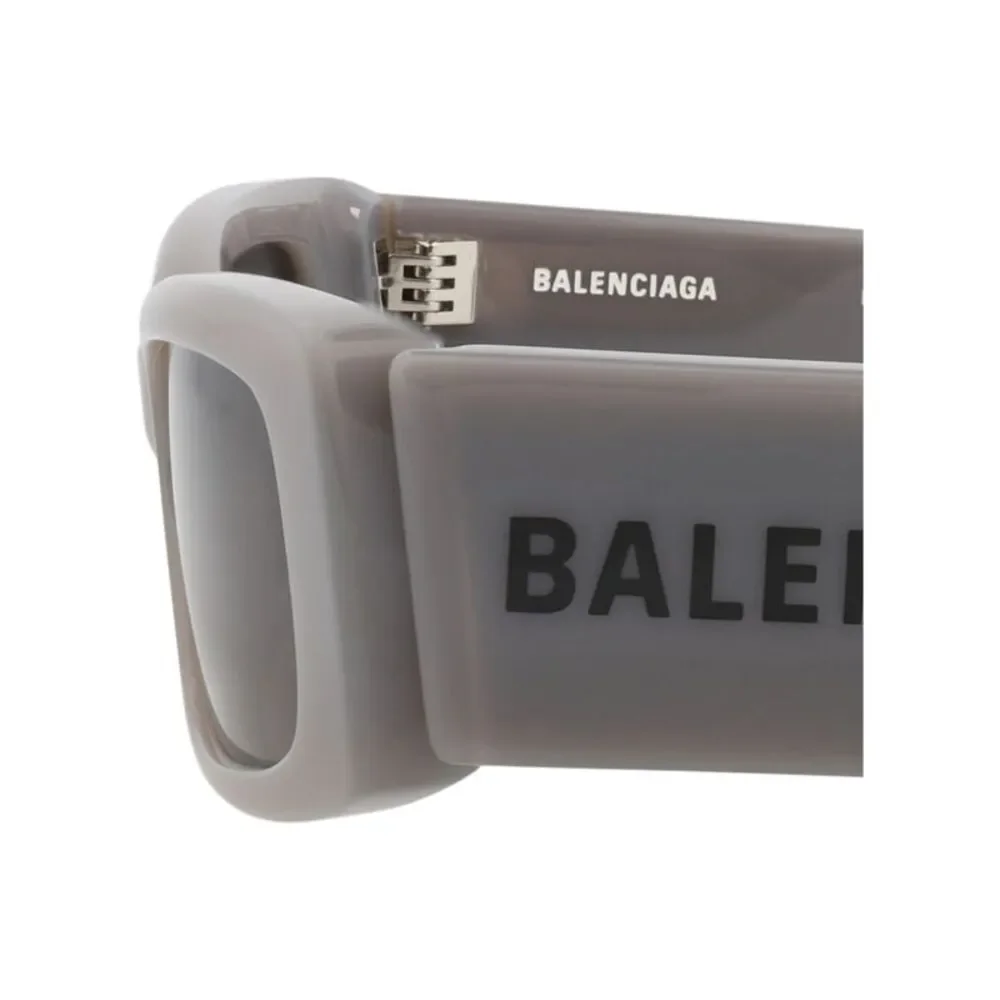 Balenciaga Square-Frame Recycled Acetate Sunglasses Grey Womens - Picture 4 of 6